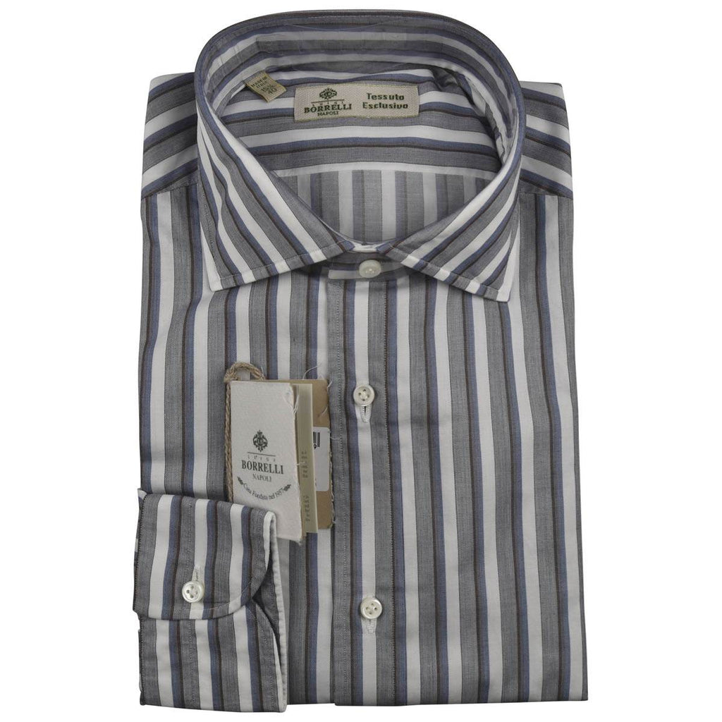 LUIGI BORRELLI Multicolor Cotton Shirt
