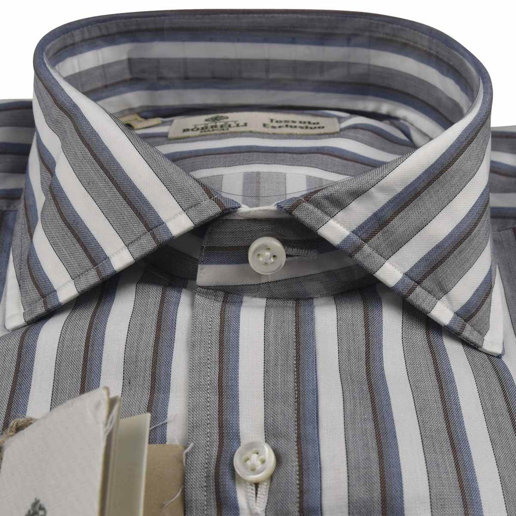 LUIGI BORRELLI Multicolor Cotton Shirt