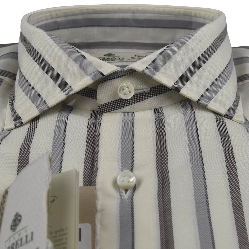 LUIGI BORRELLI Multicolor Cotton Shirt