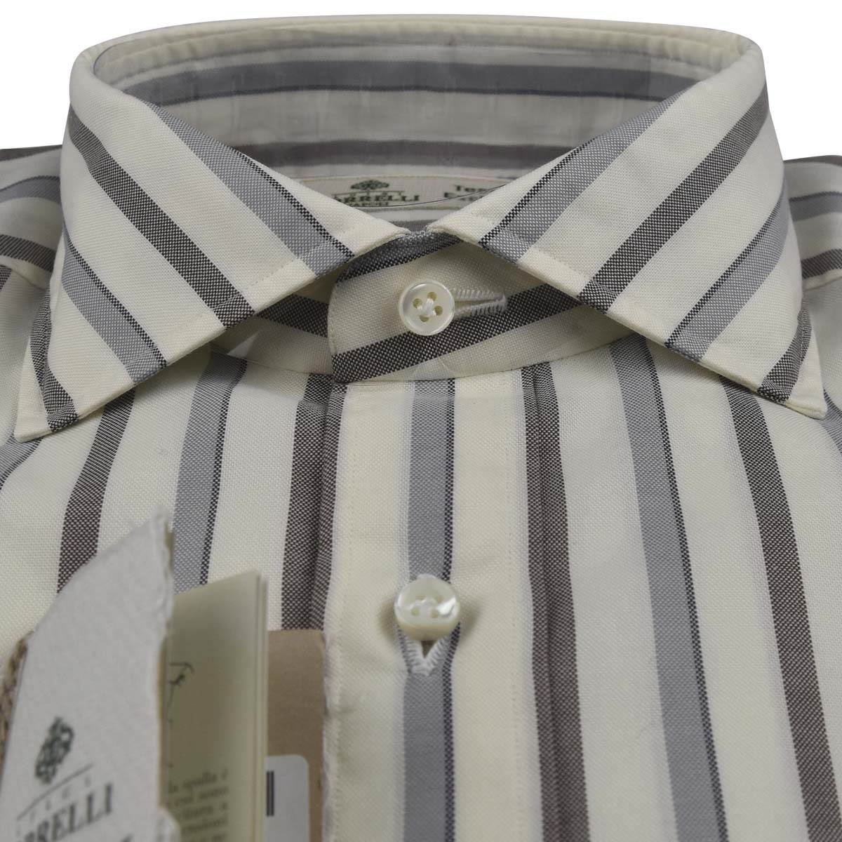 LUIGI BORRELLI Multicolor Cotton Shirt