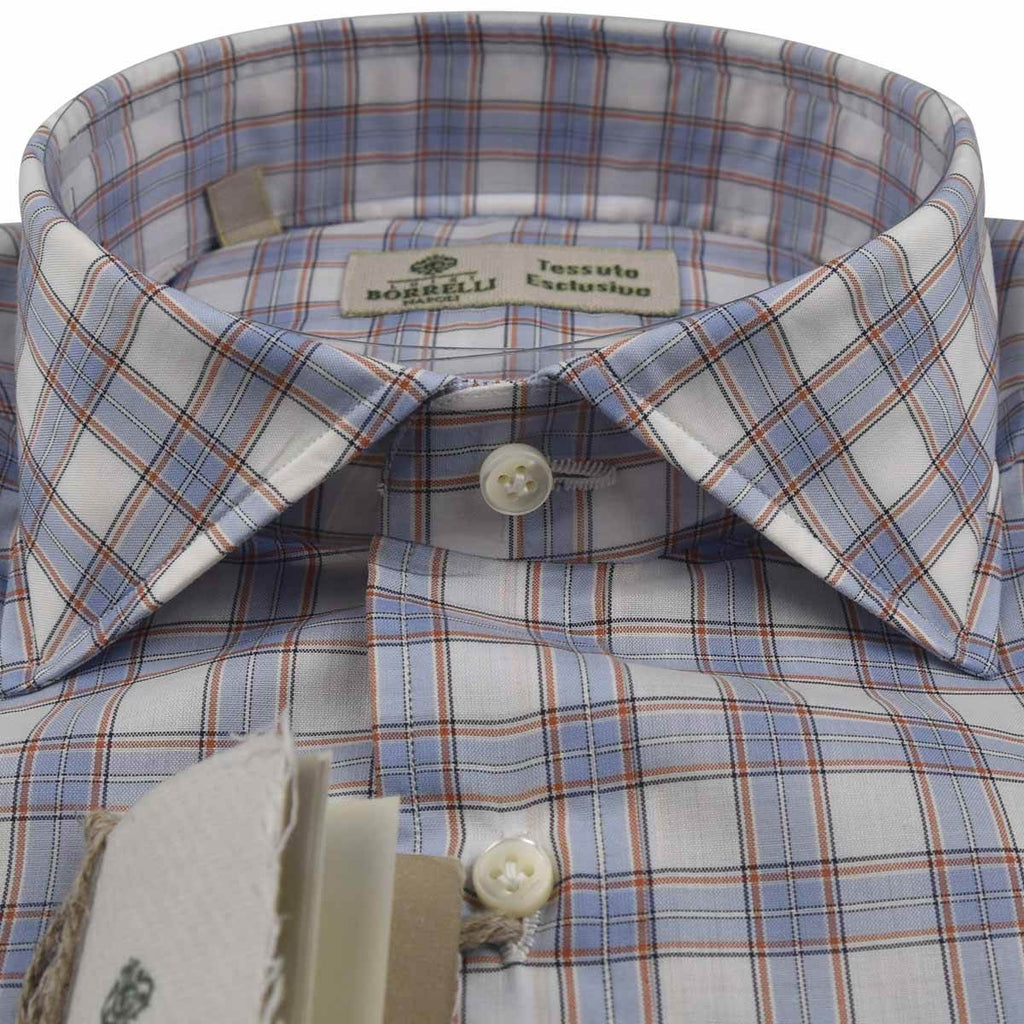 LUIGI BORRELLI Multicolor Cotton Shirt