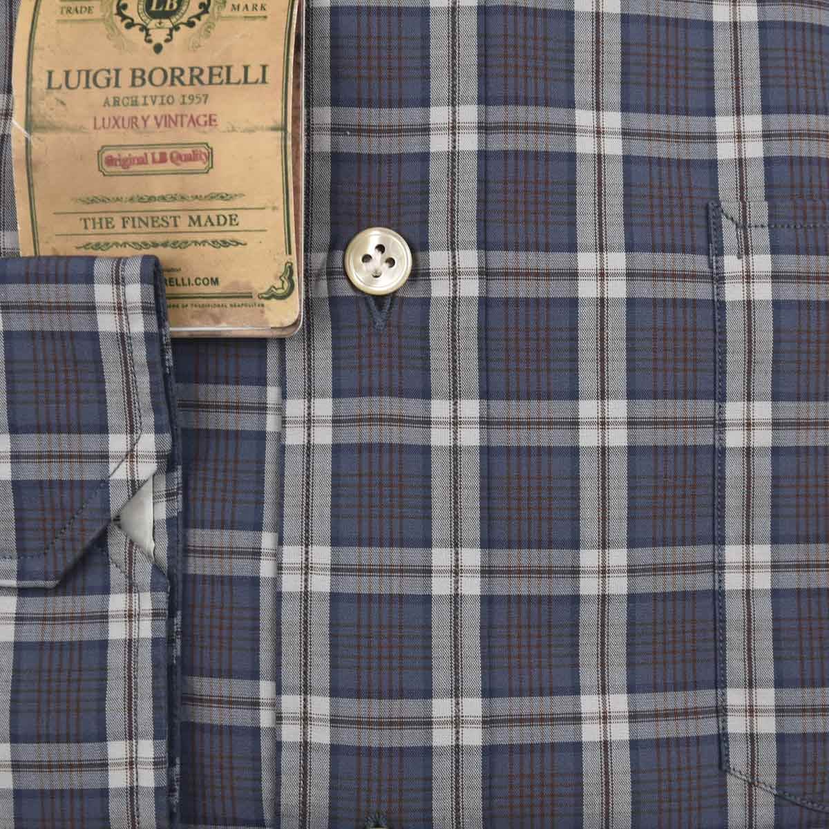 LUIGI BORRELLI Multicolor Cotton Shirt