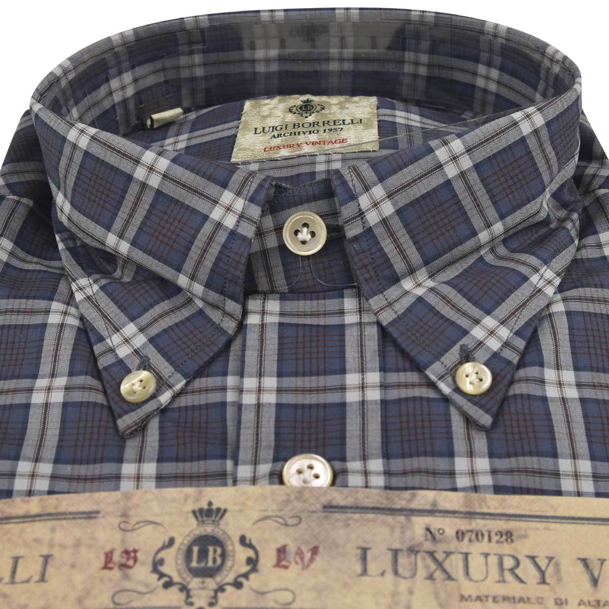 LUIGI BORRELLI Multicolor Cotton Shirt