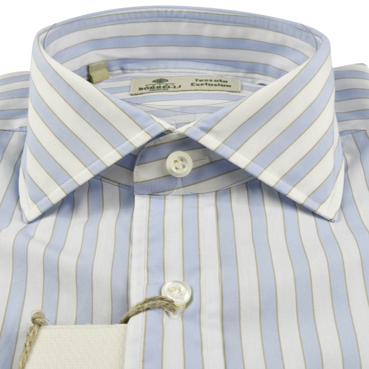 LUIGI BORRELLI Multicolor Cotton Shirt