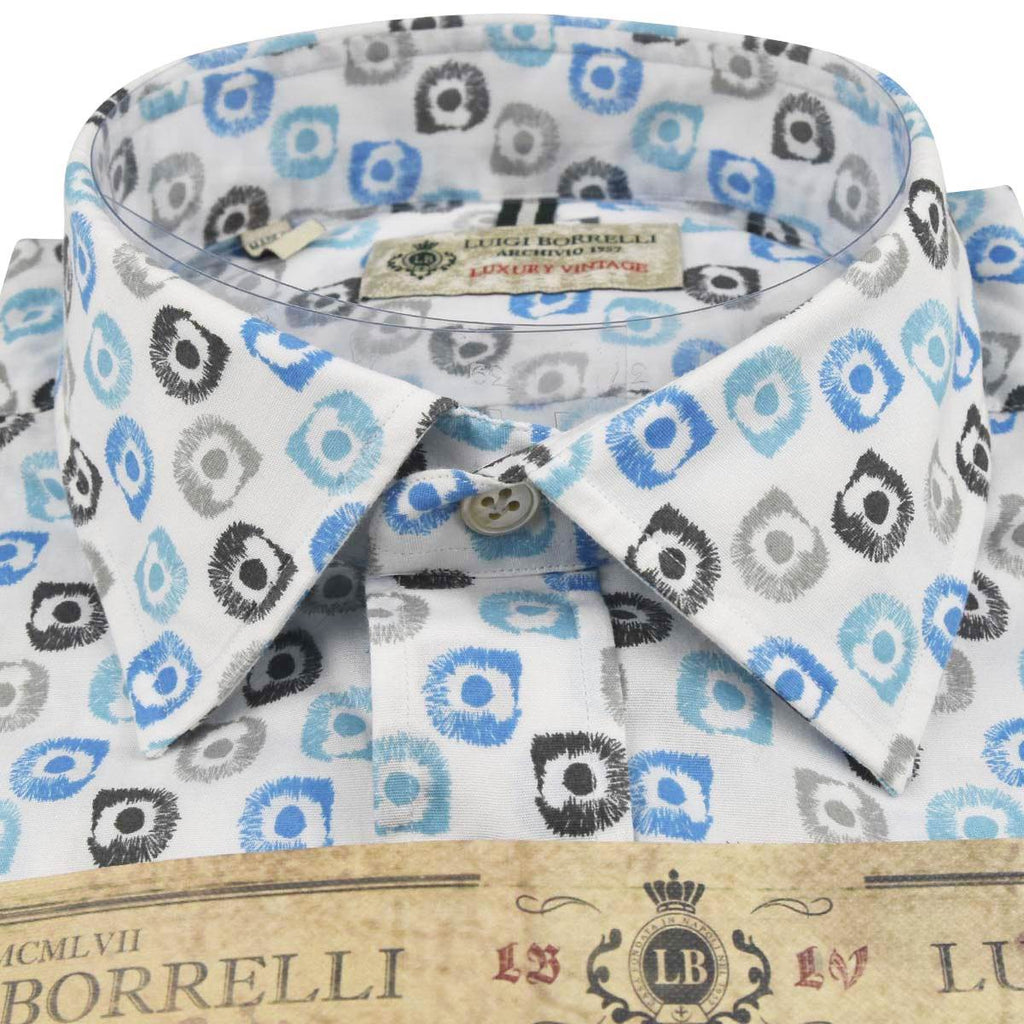 LUIGI BORRELLI Multicolor Cotton Ea Shirt