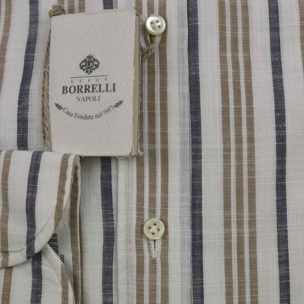 LUIGI BORRELLI Multicolor Cotton Shirt