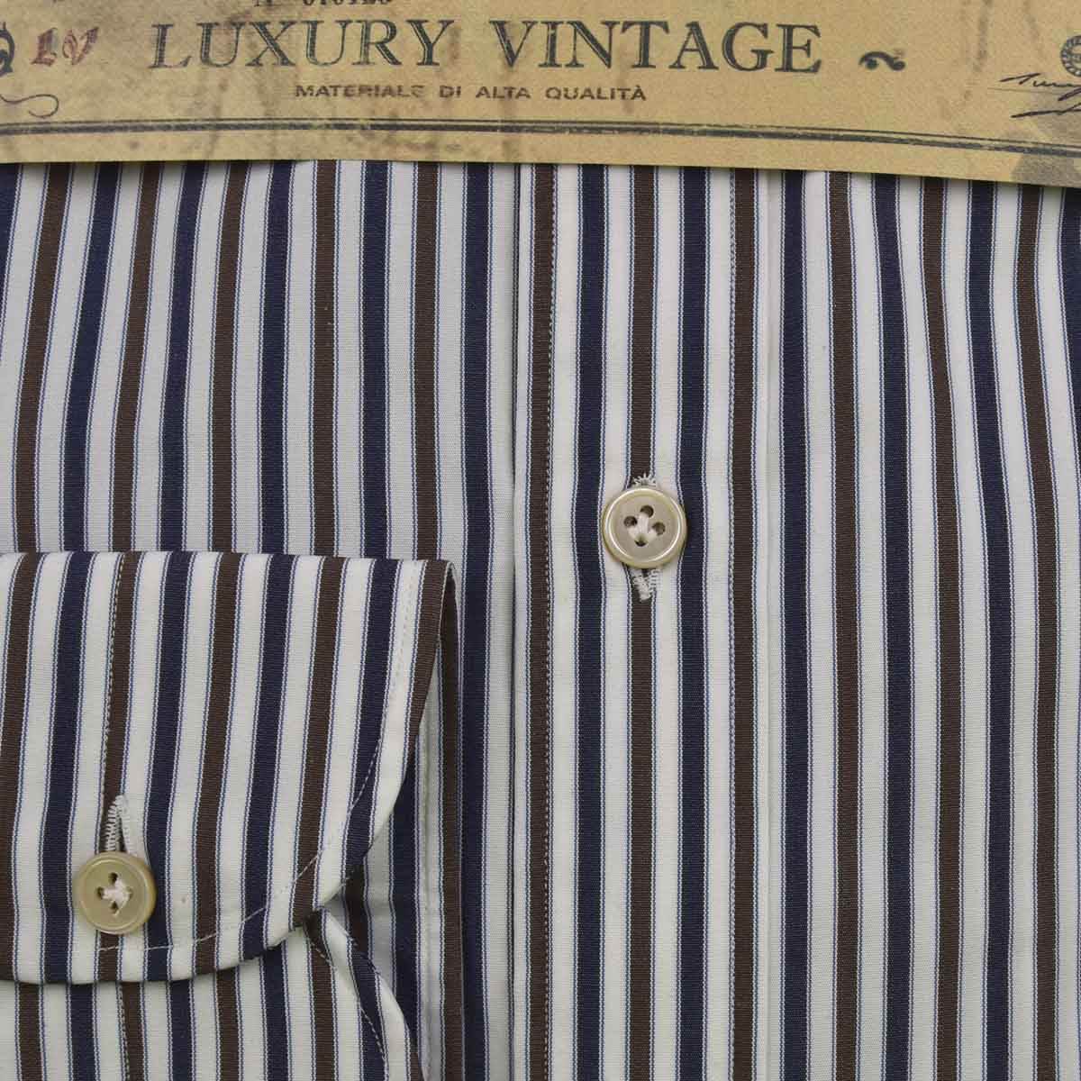 LUIGI BORRELLI Multicolor Cotton Shirt
