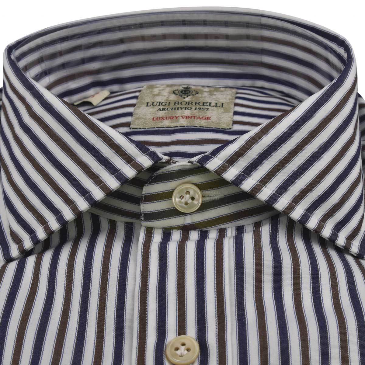 LUIGI BORRELLI Multicolor Cotton Shirt