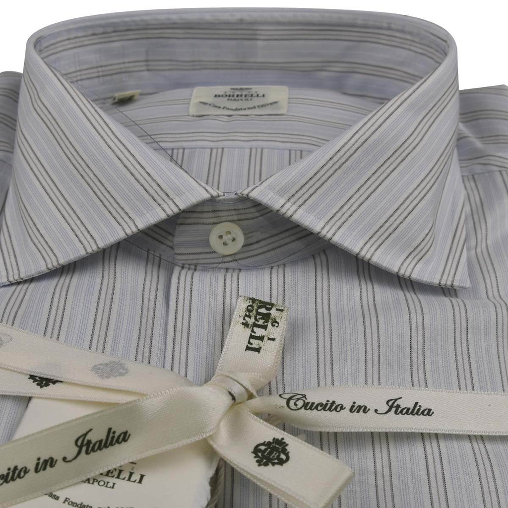 LUIGI BORRELLI Multicolor Cotton Shirt