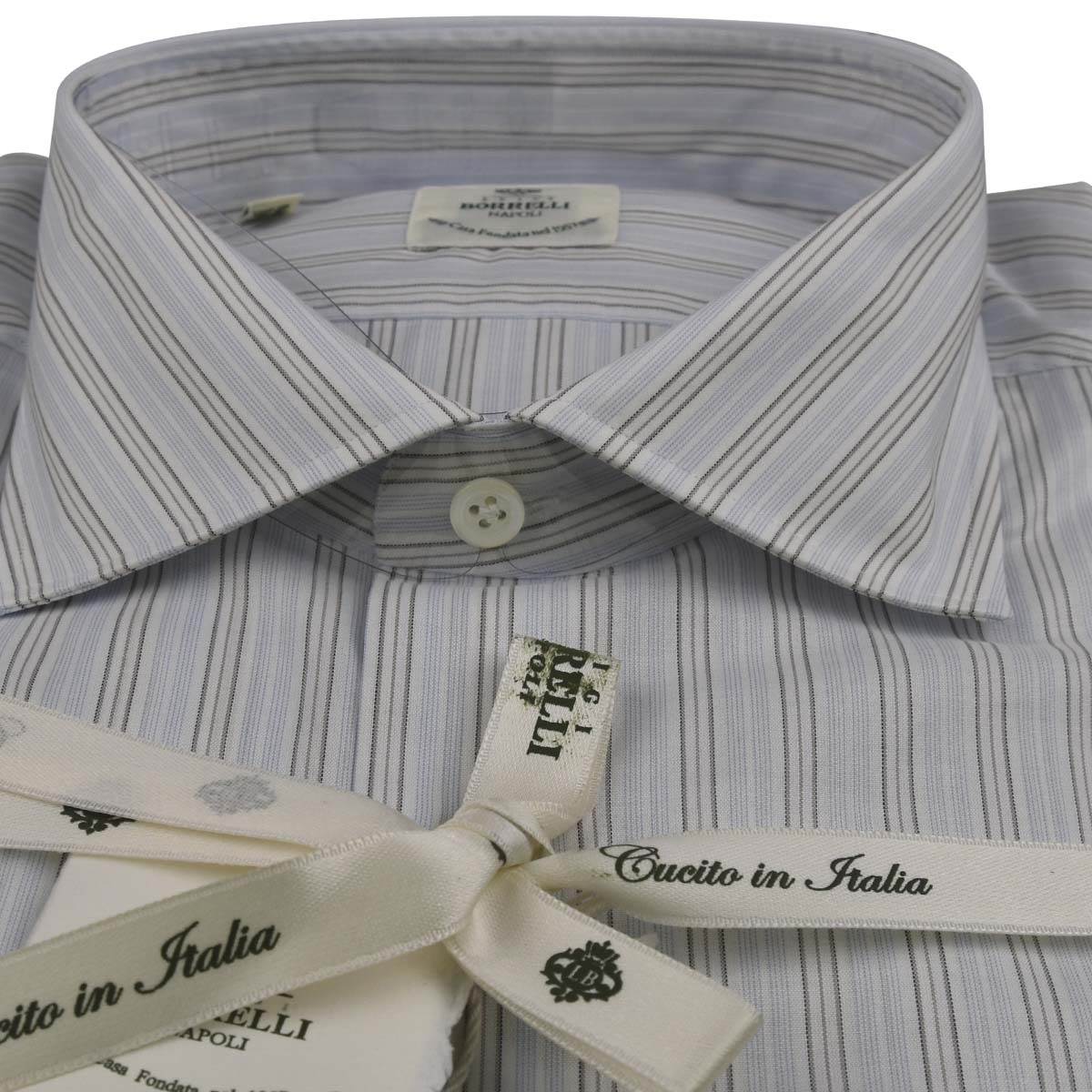 LUIGI BORRELLI Multicolor Cotton Shirt