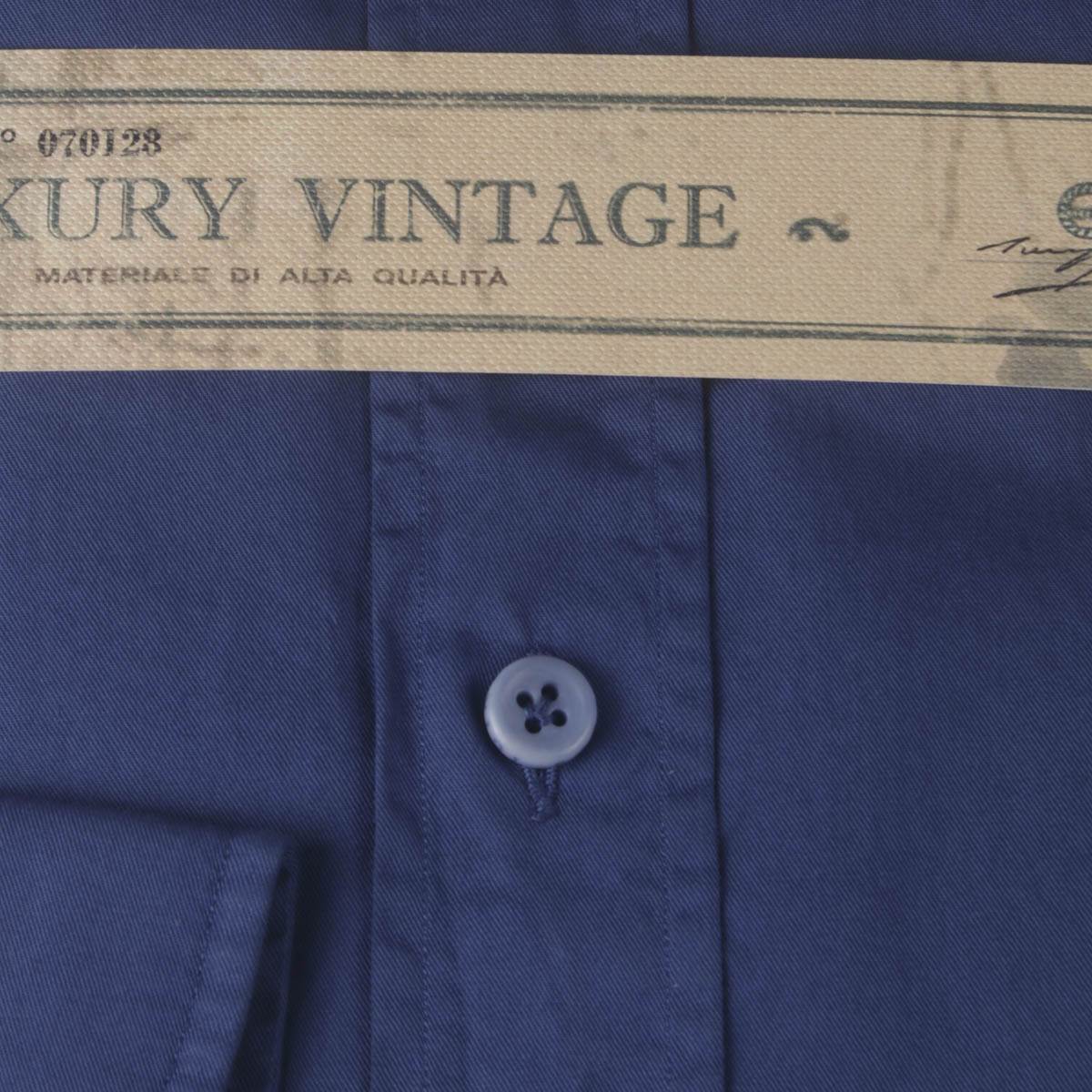 Luigi Borrelli LUIGI BORRELLI Blue Cotton Shirt Blue 001