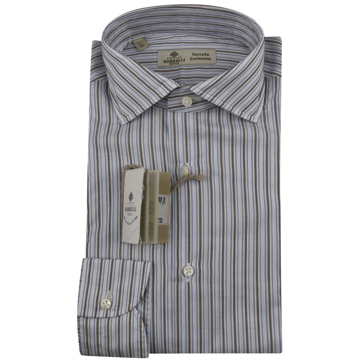 LUIGI BORRELLI Multicolor Cotton Shirt