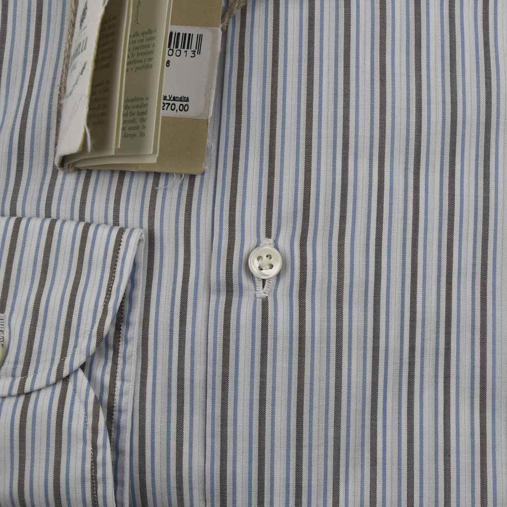 LUIGI BORRELLI Multicolor Cotton Shirt