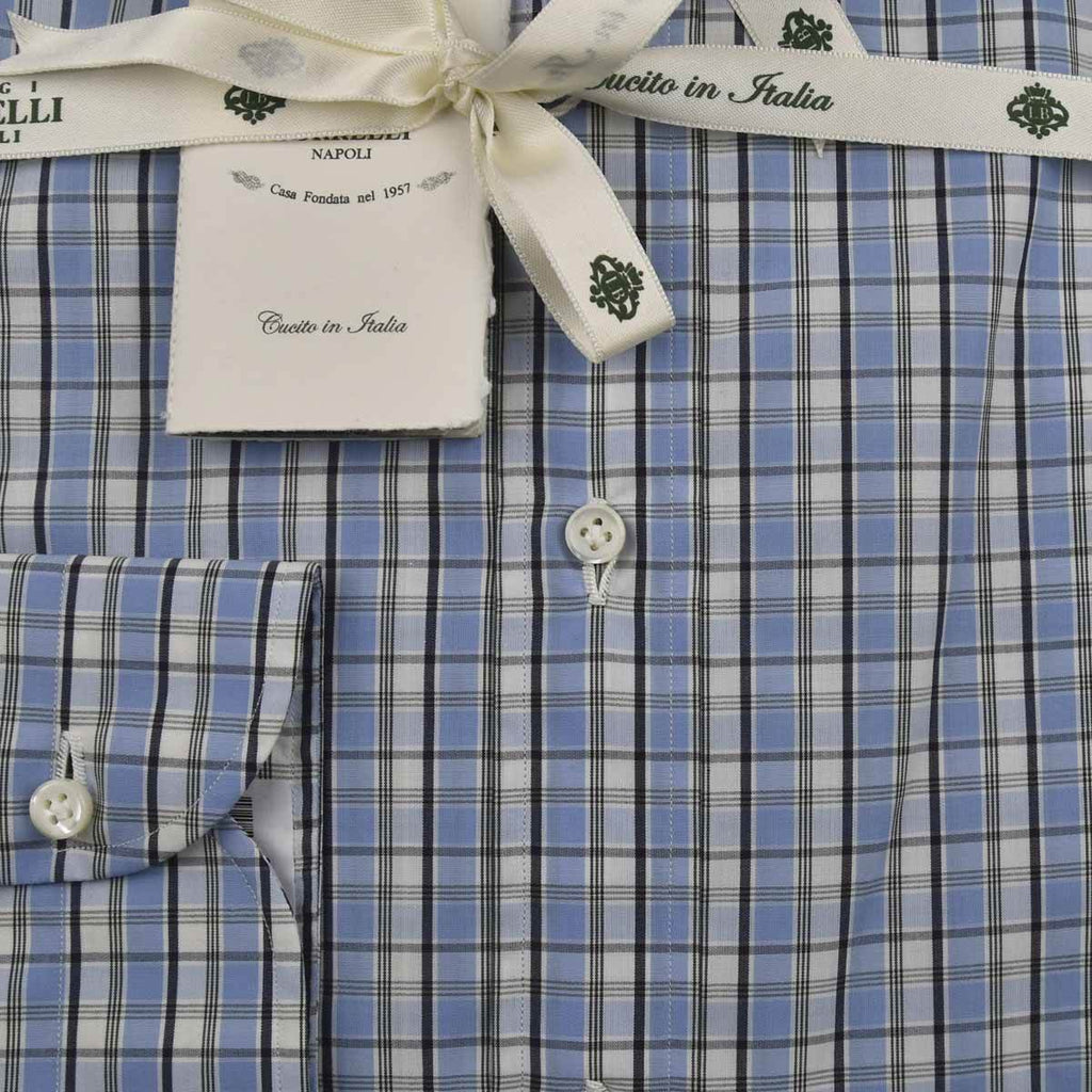 LUIGI BORRELLI Multicolor Cotton Shirt