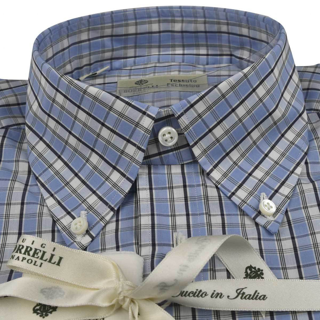 LUIGI BORRELLI Multicolor Cotton Shirt