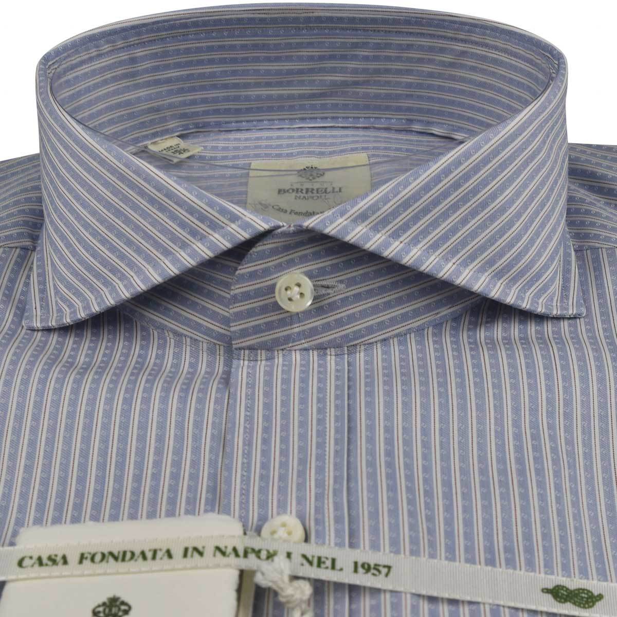LUIGI BORRELLI Multicolor Cotton Shirt