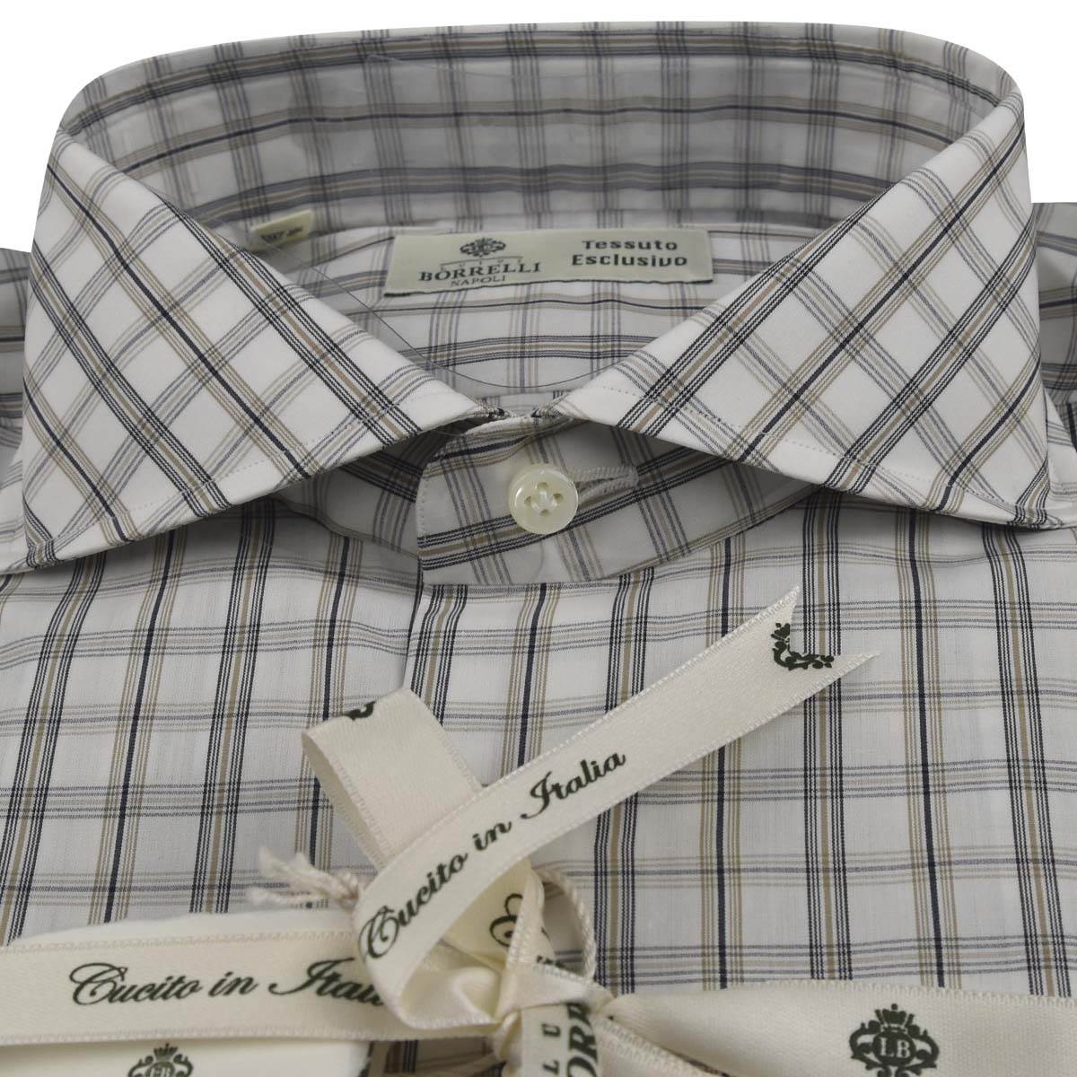 LUIGI BORRELLI Multicolor Cotton Shirt