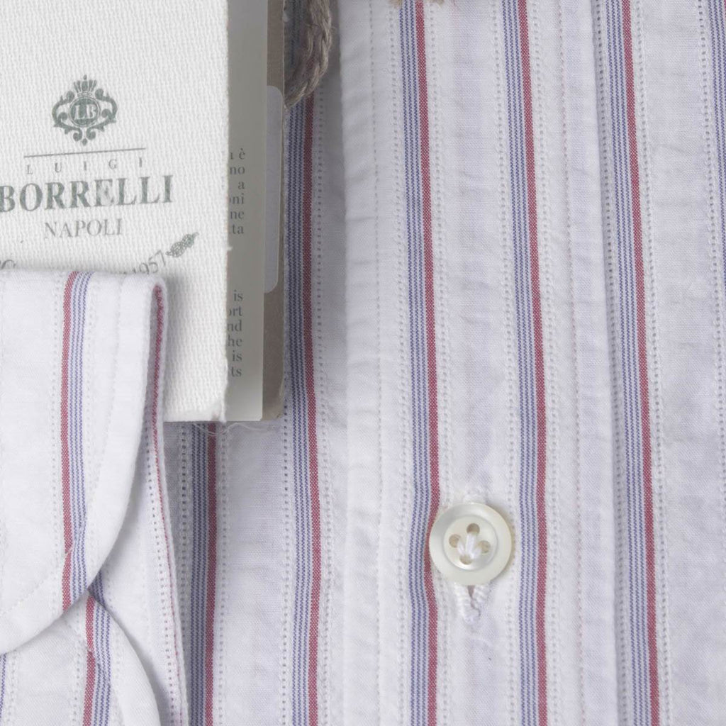 LUIGI BORRELLI Multicolor Cotton Shirt