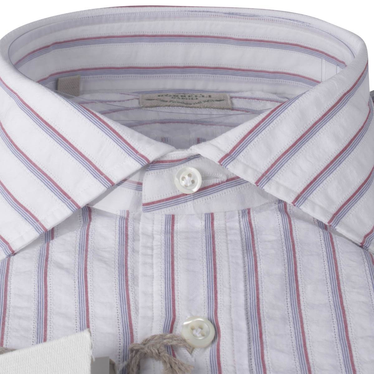 LUIGI BORRELLI Multicolor Cotton Shirt