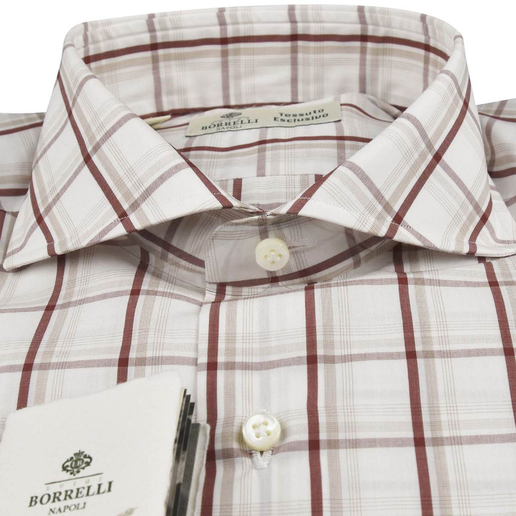 LUIGI BORRELLI Multicolor Cotton Shirt