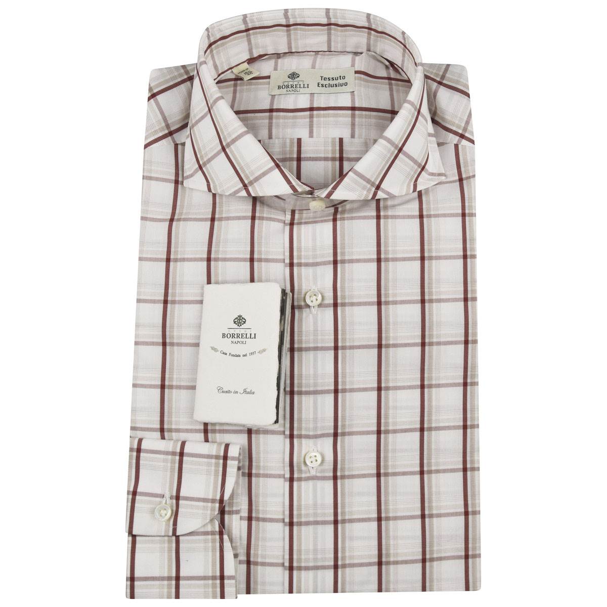 LUIGI BORRELLI Multicolor Cotton Shirt