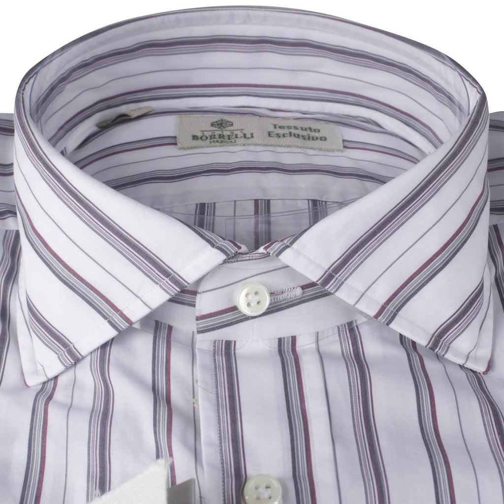 LUIGI BORRELLI Multicolor Cotton Shirt