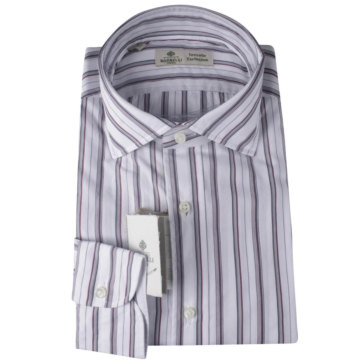 LUIGI BORRELLI Multicolor Cotton Shirt