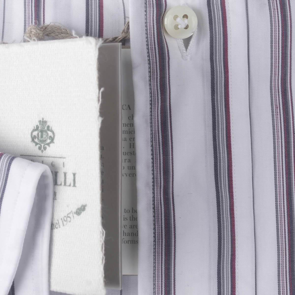 LUIGI BORRELLI Multicolor Cotton Shirt