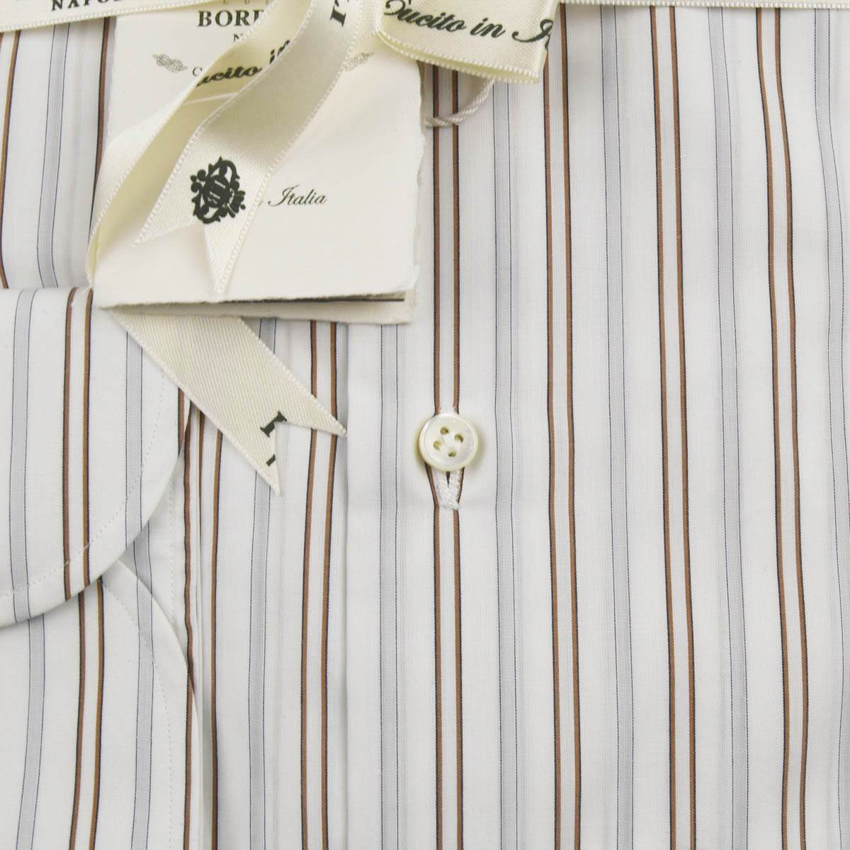 LUIGI BORRELLI Multicolor Cotton Shirt