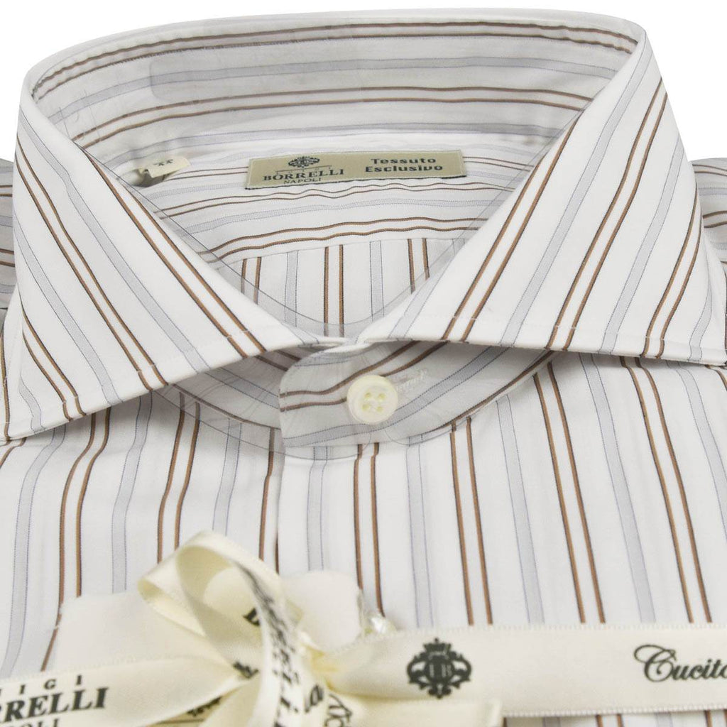 LUIGI BORRELLI Multicolor Cotton Shirt