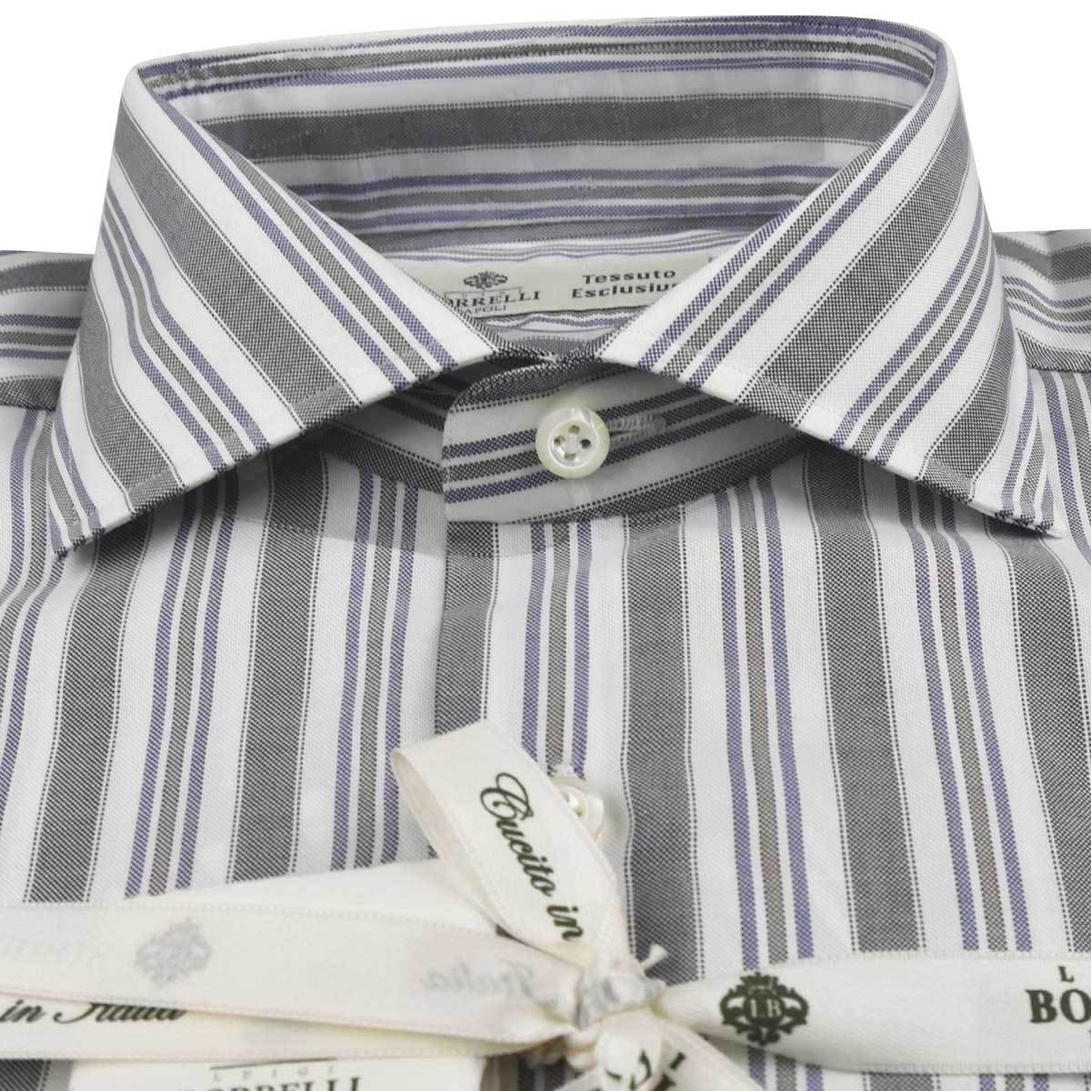 LUIGI BORRELLI Multicolor Cotton Shirt