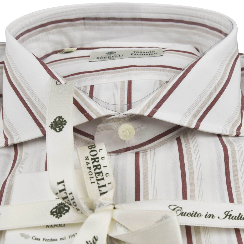 LUIGI BORRELLI Multicolor Cotton Shirt