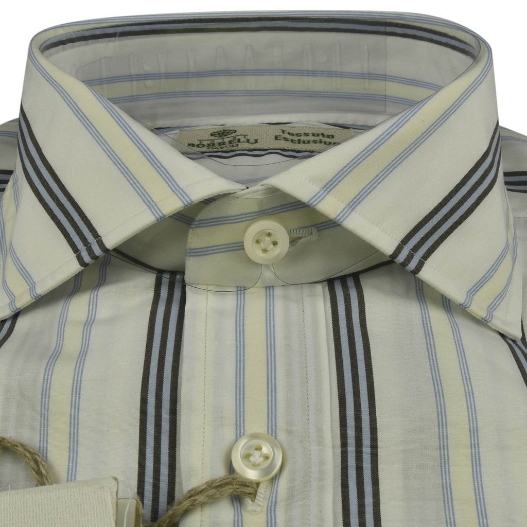 LUIGI BORRELLI Multicolor Cotton Shirt