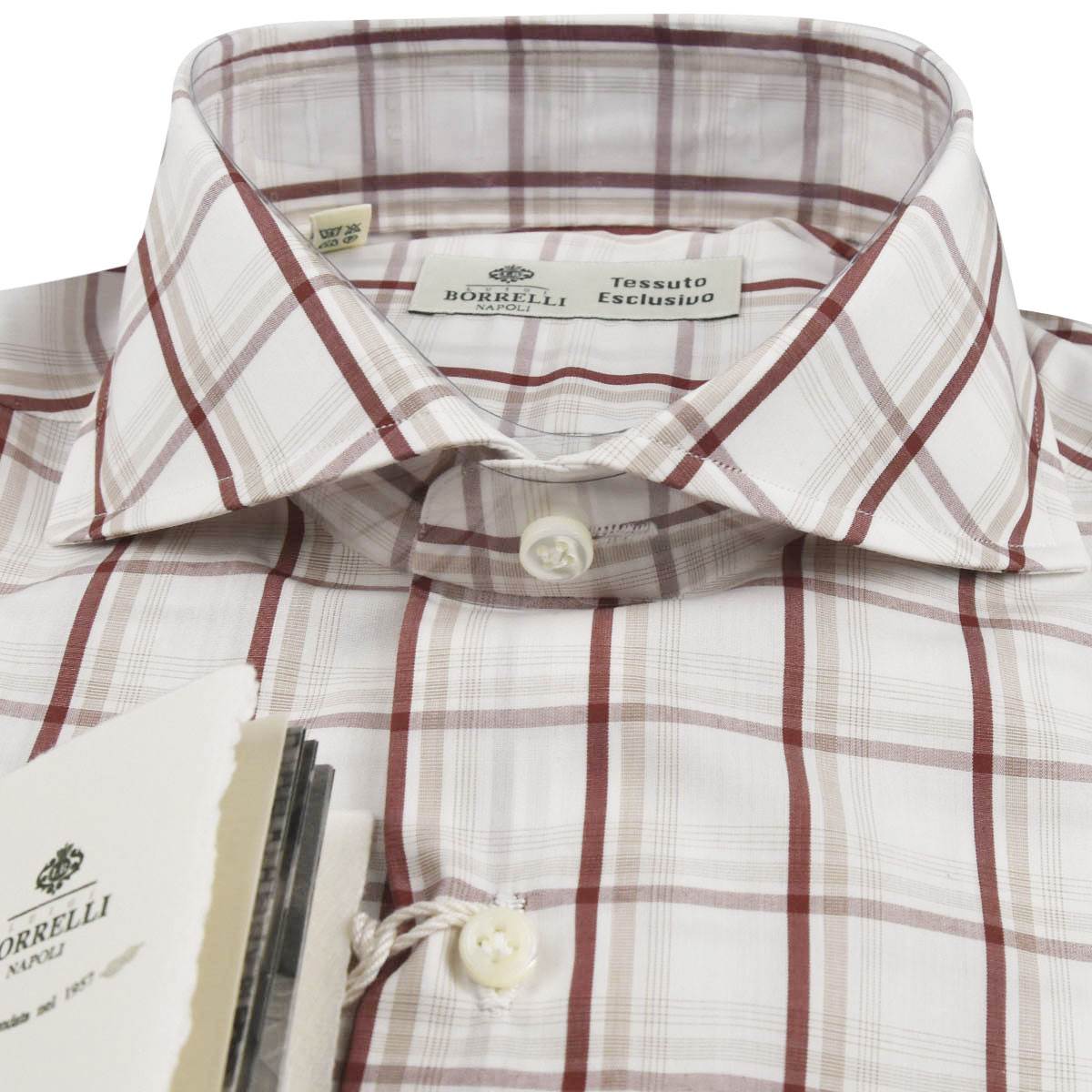 LUIGI BORRELLI Multicolor Cotton Shirt