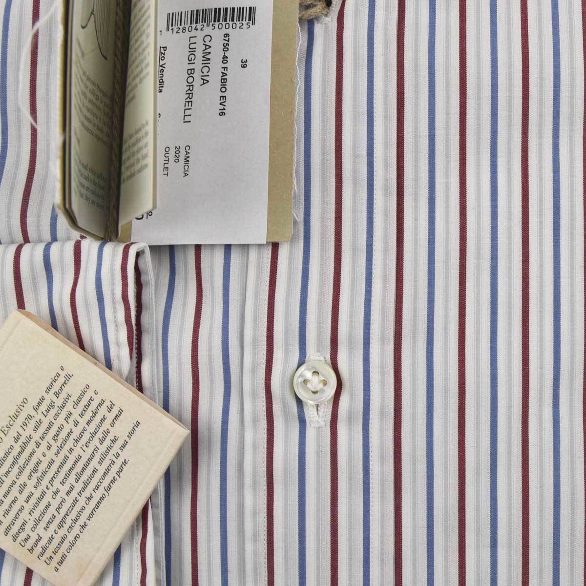 Luigi Borrelli LUIGI BORRELLI Multicolor Cotton Shirt Multicolor 001