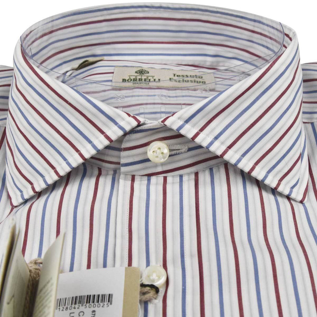 LUIGI BORRELLI Multicolor Cotton Shirt