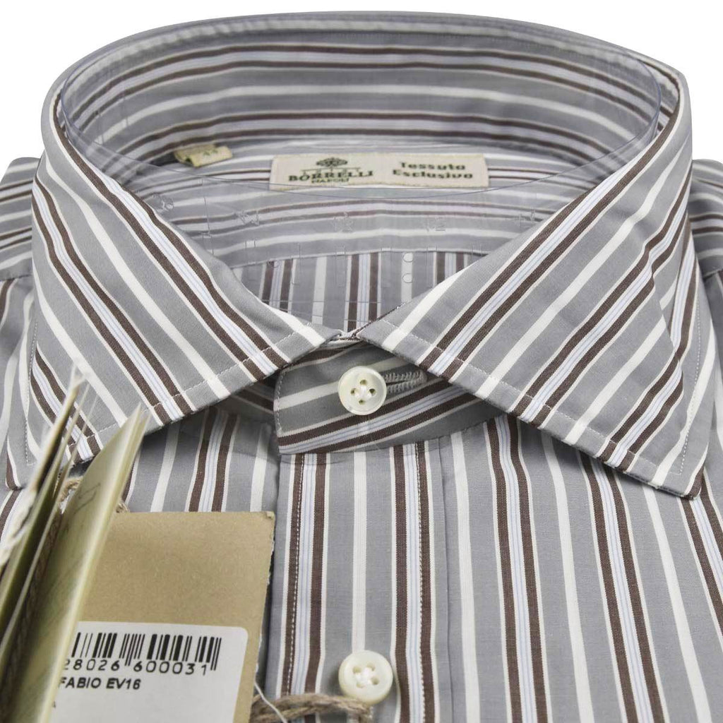 LUIGI BORRELLI Multicolor Cotton Shirt
