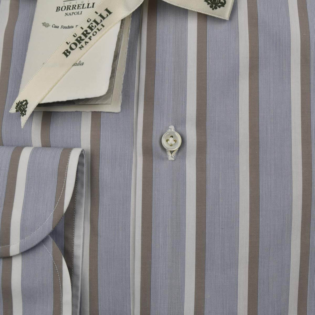 Luigi Borrelli LUIGI BORRELLI Multicolor Cotton Shirt Multicolor 001