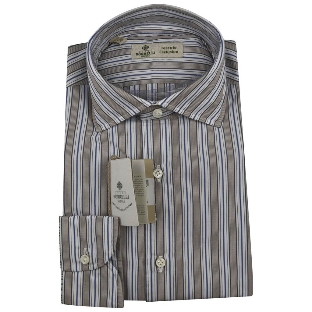 LUIGI BORRELLI Multicolor Cotton Shirt