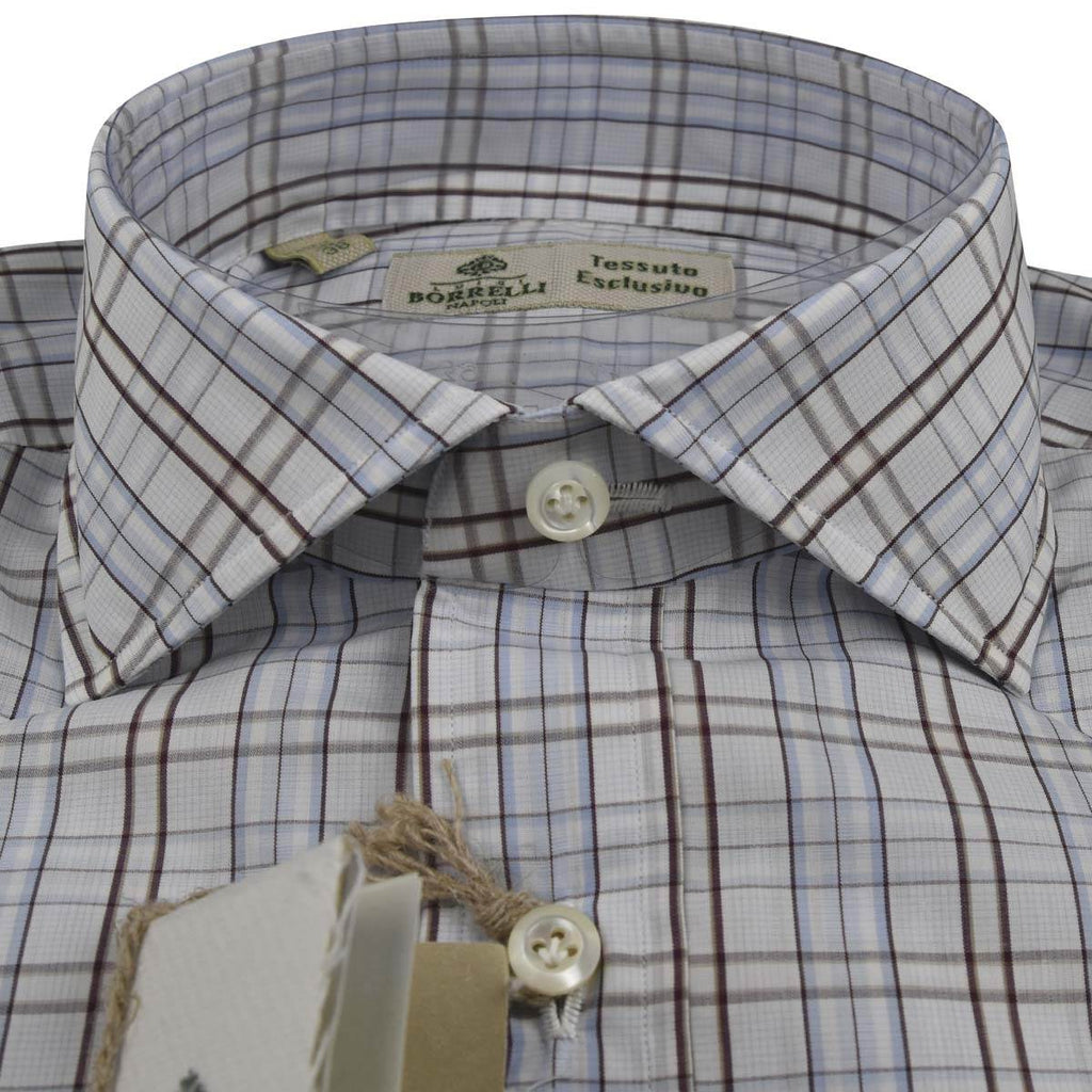 LUIGI BORRELLI Multicolor Cotton Shirt