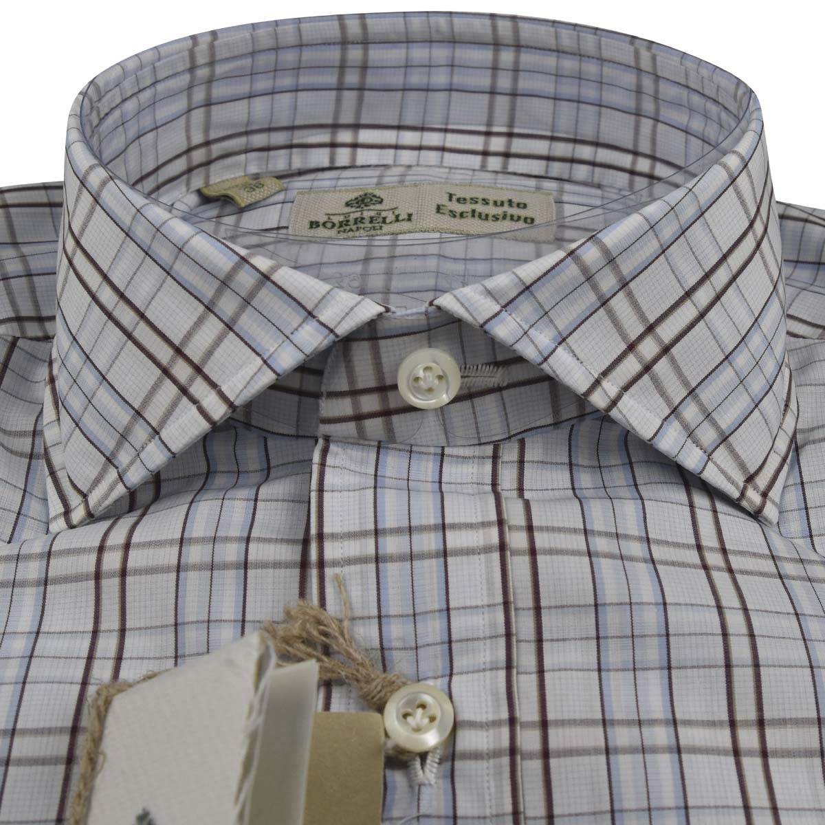 LUIGI BORRELLI Multicolor Cotton Shirt