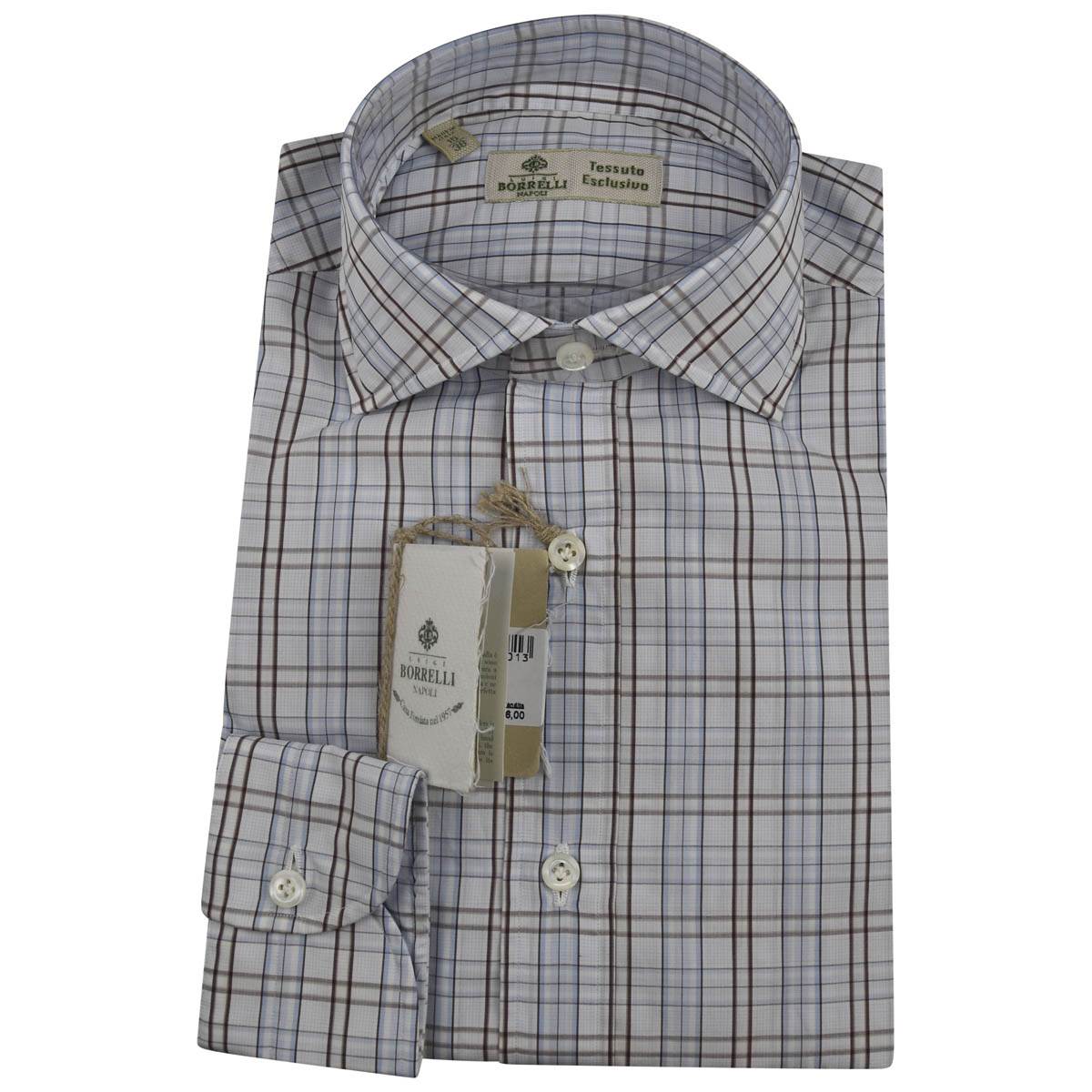 LUIGI BORRELLI Multicolor Cotton Shirt
