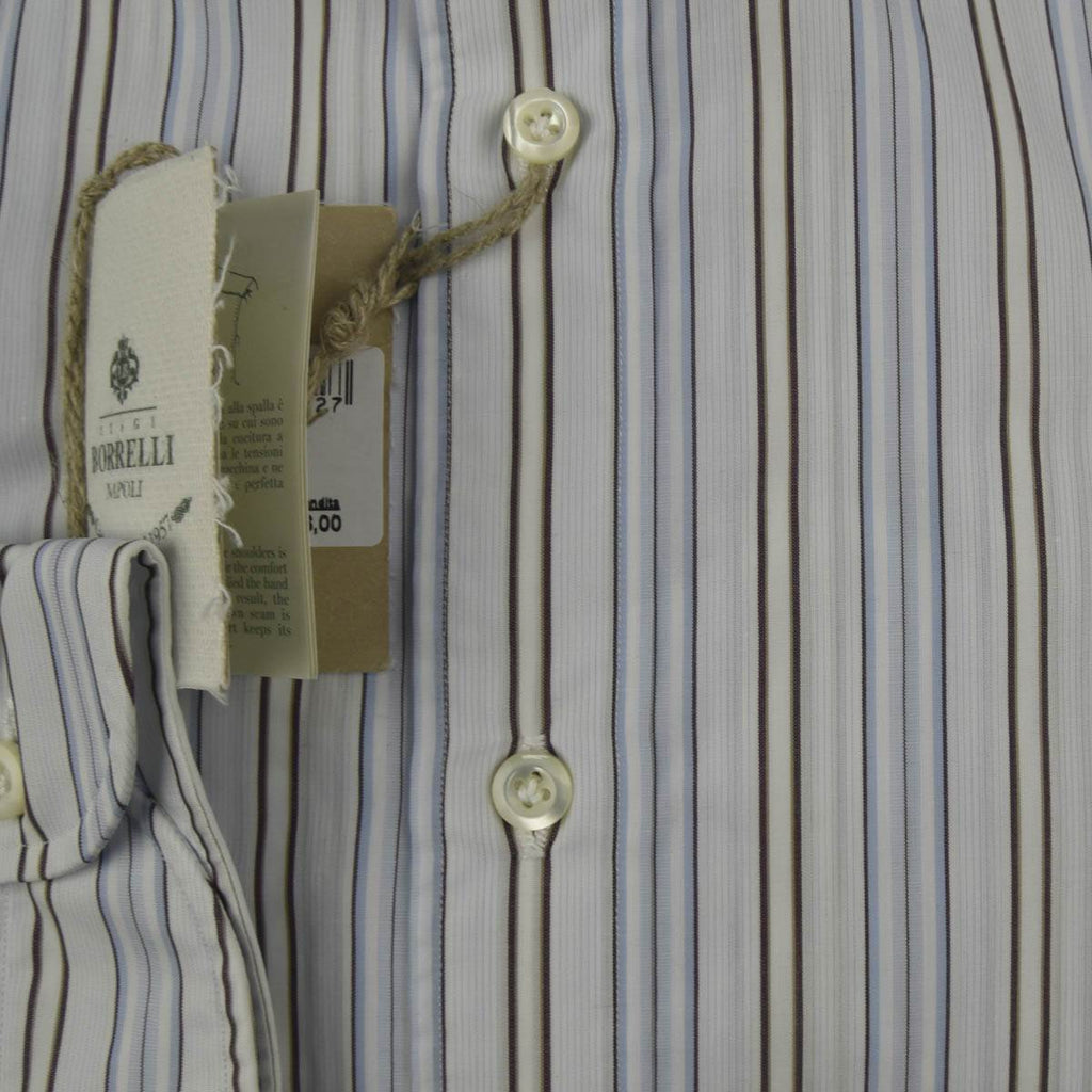 Luigi Borrelli LUIGI BORRELLI Multicolor Cotton Shirt Multicolor 001