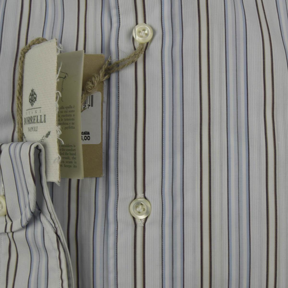 Luigi Borrelli LUIGI BORRELLI Multicolor Cotton Shirt Multicolor 001