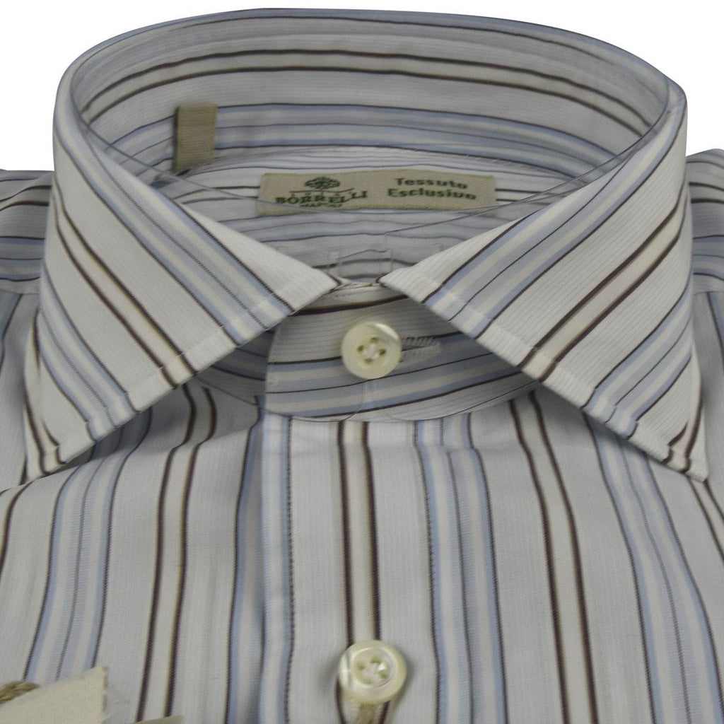 LUIGI BORRELLI Multicolor Cotton Shirt