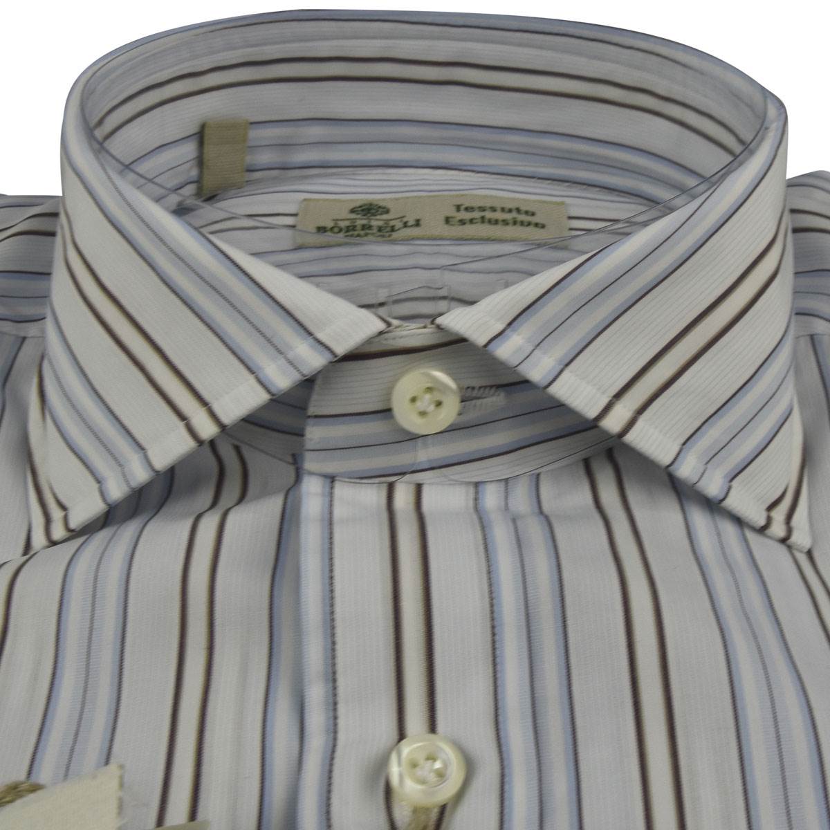 LUIGI BORRELLI Multicolor Cotton Shirt