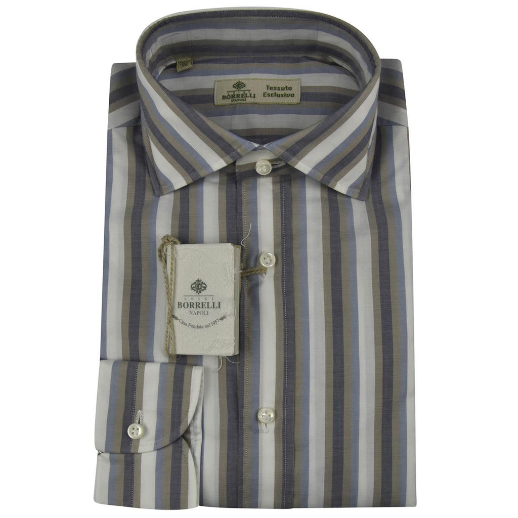 Luigi Borrelli LUIGI BORRELLI Multicolor Cotton Shirt Multicolor 000