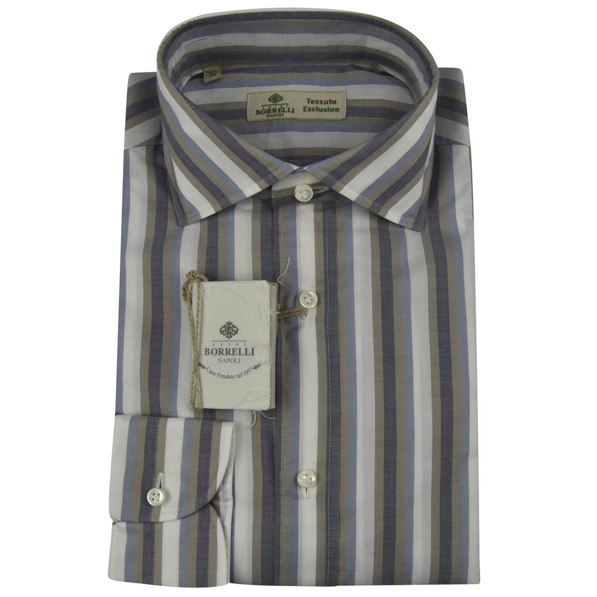Luigi Borrelli LUIGI BORRELLI Multicolor Cotton Shirt Multicolor 000