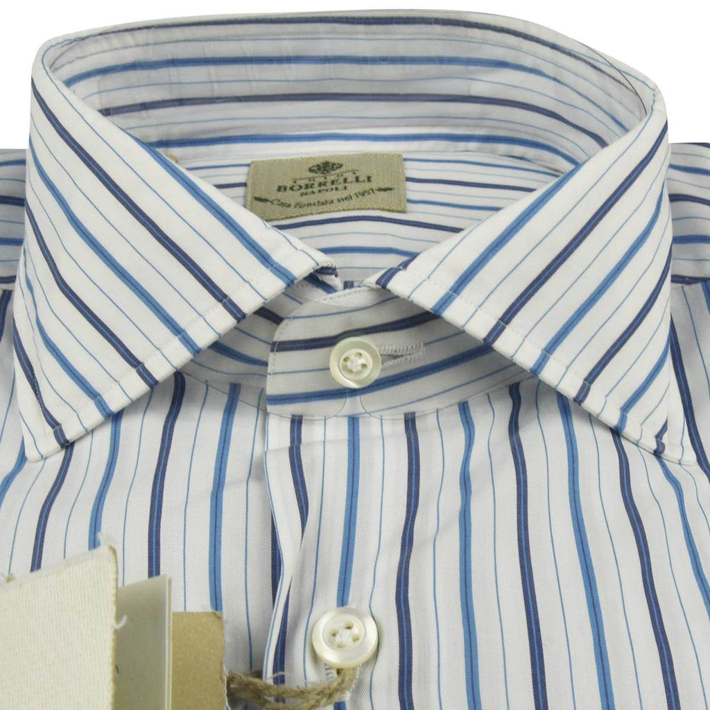 LUIGI BORRELLI Multicolor Cotton Shirt