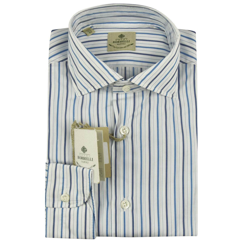 LUIGI BORRELLI Multicolor Cotton Shirt